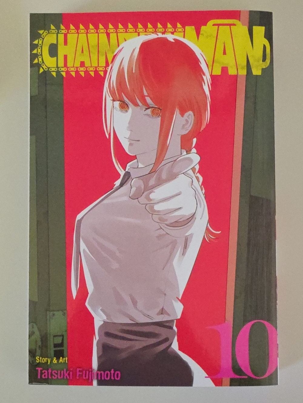 CHAINSAW MAN Art Print Poster - Red Character Illustration